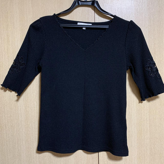 PROPORTION BODY DRESSING(プロポーションボディドレッシング)の＊美品＊プロポーションボディドレッシング リブカットソー レディースのトップス(カットソー(半袖/袖なし))の商品写真