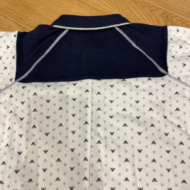 ARMANI JUNIOR(アルマーニ ジュニア)のアルマーニベビー　ロンパース　12M(74cm) キッズ/ベビー/マタニティのベビー服(~85cm)(ロンパース)の商品写真