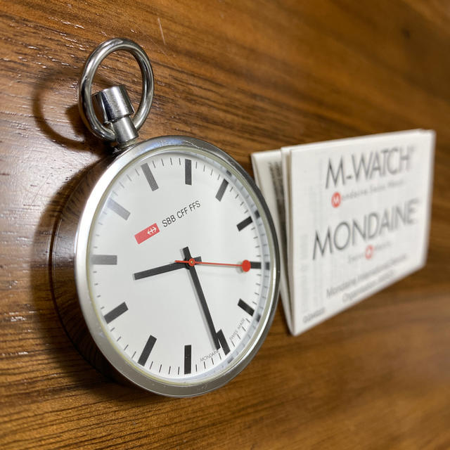 MONDAINE(モンディーン)のmondaine モンディーン  懐中時計 メンズの時計(腕時計(アナログ))の商品写真