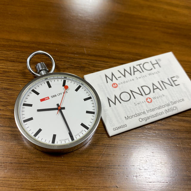 MONDAINE(モンディーン)のmondaine モンディーン  懐中時計 メンズの時計(腕時計(アナログ))の商品写真