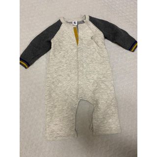 プチバトー(PETIT BATEAU)のプチバトー　ロンパース  カバーオール(カバーオール)