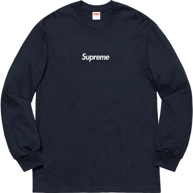 LサイズカラーSupreme Box Logo L/S Tee