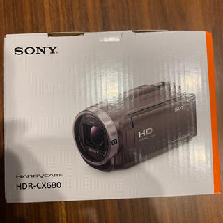 ソニー(SONY)の【新品・未使用】SONY HDR-CX680(TI)　ソニー　ビデオカメラ(ビデオカメラ)