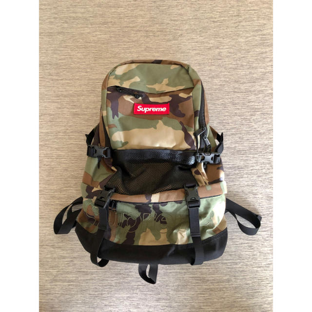 Supreme カモフラ リュックサック