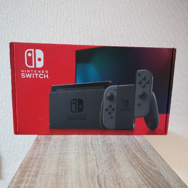 新品未開封★Switch 任天堂スイッチ 本体　グレー　ニンテンドウのサムネイル