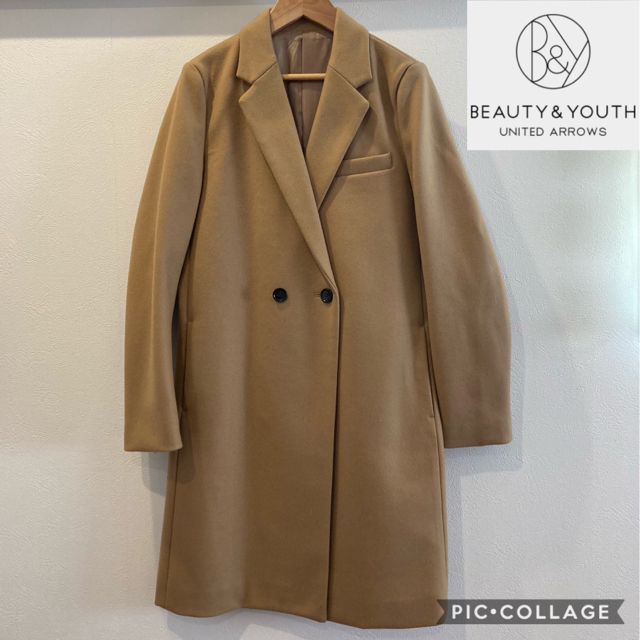 BEAUTY&YOUTH UNITED ARROWS(ビューティアンドユースユナイテッドアローズ)のチェスターコート　ビューティアンドユース　ユナイテッドアローズ  レディースのジャケット/アウター(チェスターコート)の商品写真