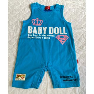 ベビードール(BABYDOLL)のBABY DOLL ノースリロンパース　80 新品(ロンパース)