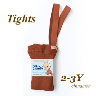コドモビームス(こども ビームス)のSILLY Silas Tights タイツ (cinnamon／2-3y)(靴下/タイツ)