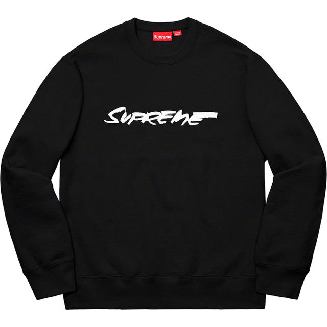 Supreme(シュプリーム)の20 FW Futura Logo Crewneck Black M  メンズのトップス(スウェット)の商品写真