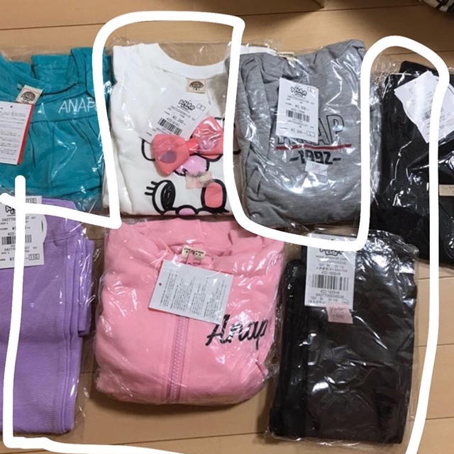 ANAP Kids(アナップキッズ)のymちゃん キッズ/ベビー/マタニティのキッズ服女の子用(90cm~)(Tシャツ/カットソー)の商品写真