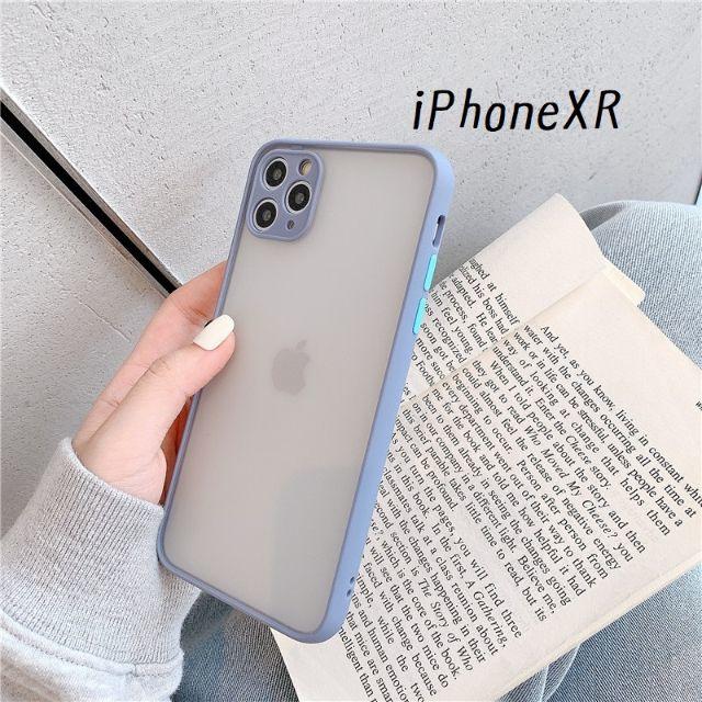 大人気！iPhoneXR シンプル カバー ケース グレー スマホ/家電/カメラのスマホアクセサリー(iPhoneケース)の商品写真