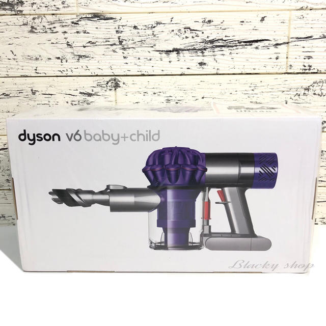 Dyson(ダイソン)の専用 ダイソン dyson V6 ハンディクリーナー 掃除機 本体 パープル スマホ/家電/カメラの生活家電(掃除機)の商品写真