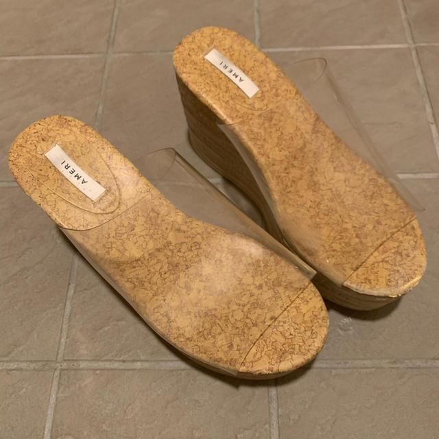 Ameri VINTAGE(アメリヴィンテージ)のAMERI CLEAR WEDGE SOLE SANDAL レディースの靴/シューズ(サンダル)の商品写真