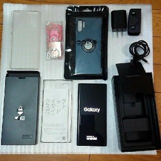 ギャラクシー(Galaxy)の【極美品】SIMフリー 楽天モバイル版 Galaxy Note 10+(スマートフォン本体)