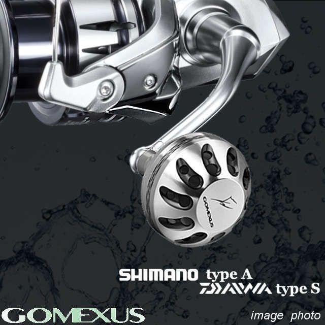 DAIWA(ダイワ)のGomexus【ゴメクサス】 ☆パワーハンドルノブ/32mm 　SB スポーツ/アウトドアのフィッシング(リール)の商品写真