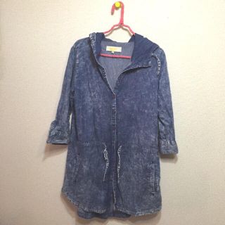 ロキシー(Roxy)のROXY/ケミカル調パーカーワンピ(ミニワンピース)