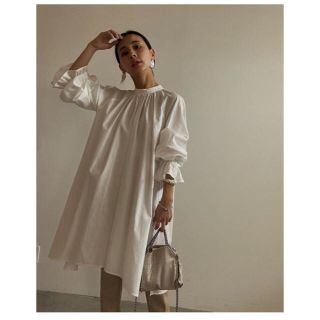 アメリヴィンテージ(Ameri VINTAGE)のAmeri vintage  GATHER TUNIC BLOUSE(シャツ/ブラウス(長袖/七分))