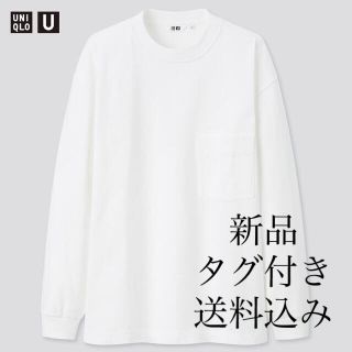 ユニクロ(UNIQLO)のユニクロ　タグ付き　クルーネックT(Tシャツ/カットソー(七分/長袖))