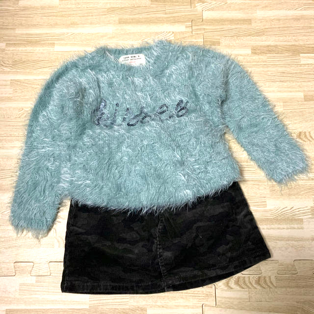 ZARA KIDS(ザラキッズ)のZARA☆セーター キッズ/ベビー/マタニティのキッズ服女の子用(90cm~)(ニット)の商品写真