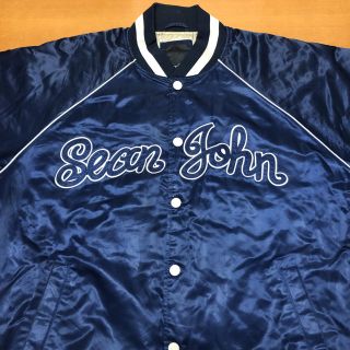 ショーンジョン(Sean John)のショーンジョン　スタジャン　ブルゾン　ワッペン　ビッグシルエット　XL(スタジャン)