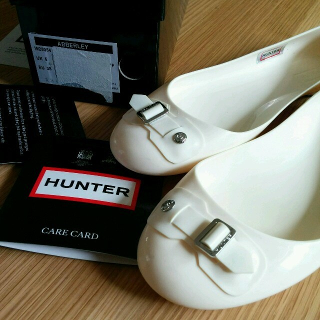 HUNTER(ハンター)の☆美品 ハンター レインシューズ UK5 レディースの靴/シューズ(レインブーツ/長靴)の商品写真