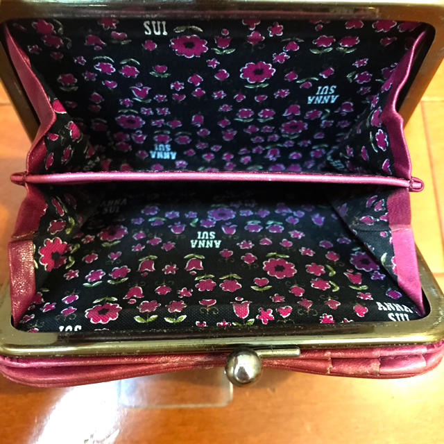 ANNA SUI(アナスイ)のアナスイ　パイソン柄　がま口　二つ折り財布 レディースのファッション小物(財布)の商品写真