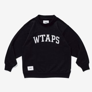 ダブルタップス(W)taps)のWTAPS 20AW COLLEGE / MOCK NECK / COPO 黒L(Tシャツ/カットソー(七分/長袖))