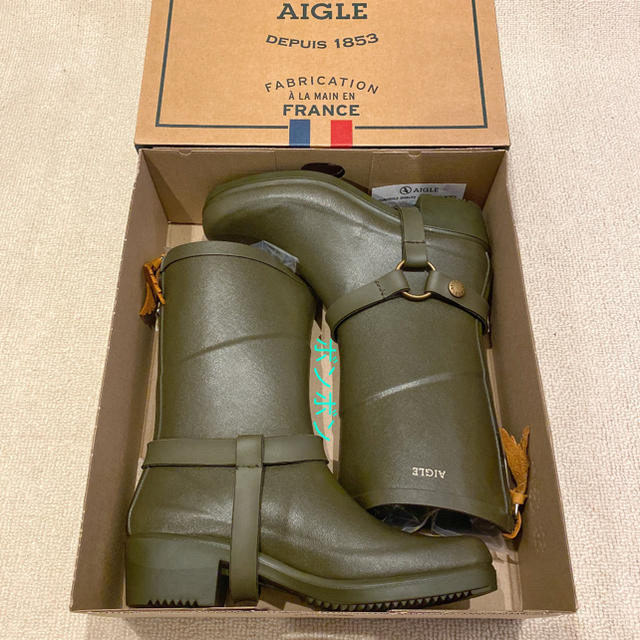 新品【Aigle】エーグル レディース ブーツ ミスジュリー 23.5cm 1