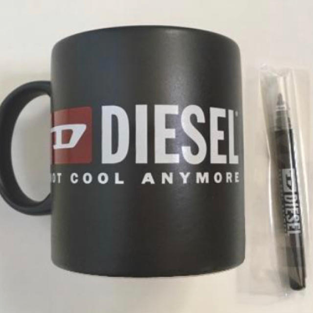 DIESEL(ディーゼル)の■海賊団長様専用■新品・未使用・非売品！DIESELノベルティマグカップ インテリア/住まい/日用品のキッチン/食器(食器)の商品写真