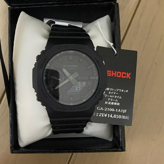 G-SHOCK（G-ショック）シンプルデザイン　GA-2100-1A1JF