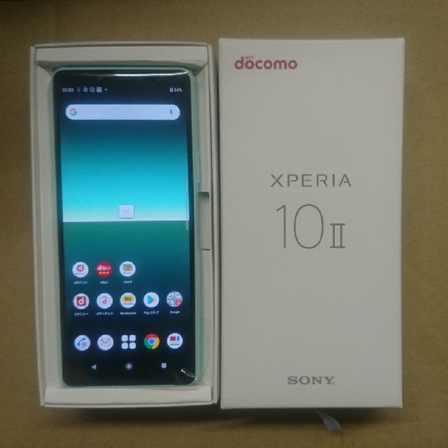 ドコモ Xperia 10 Ⅱ SO-41A ミント シムロック解除