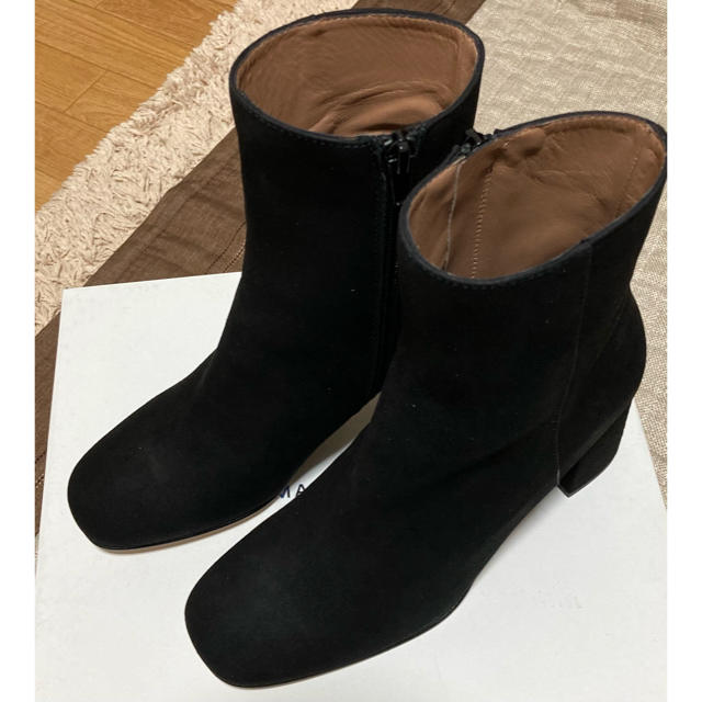 MARISA REY マリサレイ チャンキー ヒール ブーツ 23cm 新品 - ブーツ