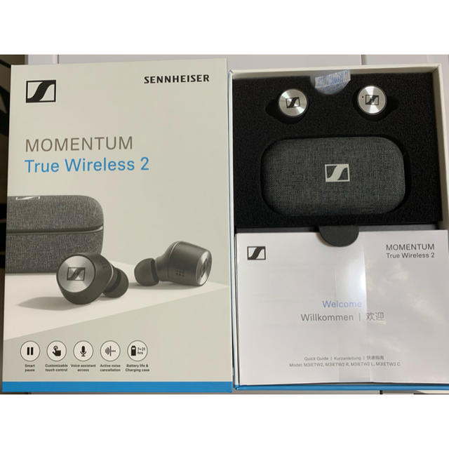 SENNHEISER(ゼンハイザー)のSENNHEISER MOMENTUM True Wireless 2  スマホ/家電/カメラのオーディオ機器(ヘッドフォン/イヤフォン)の商品写真