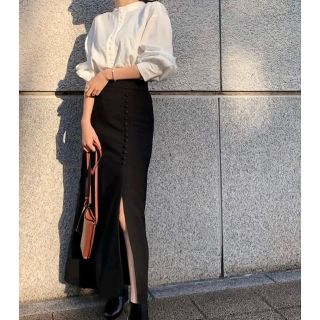 louren mermaid slit skirt(ロングスカート)