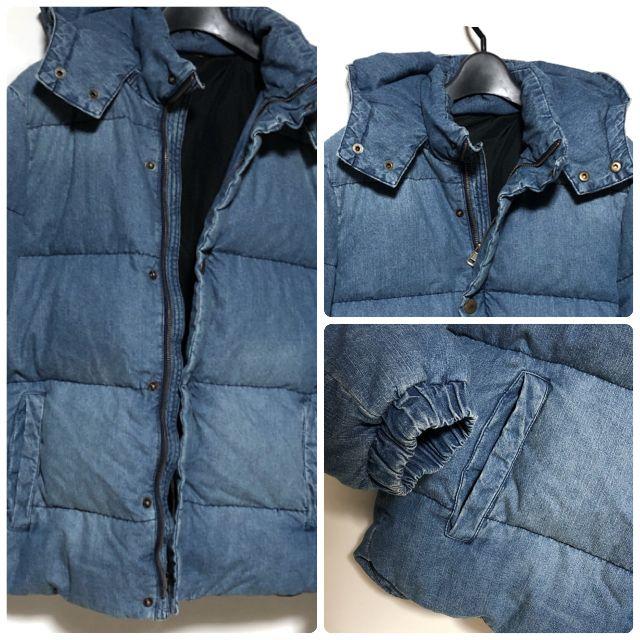 Akm Akm デニムダウンジャケット L Contemporary エーケーエムの通販 By Sense Homme S Shop エイケイエムならラクマ