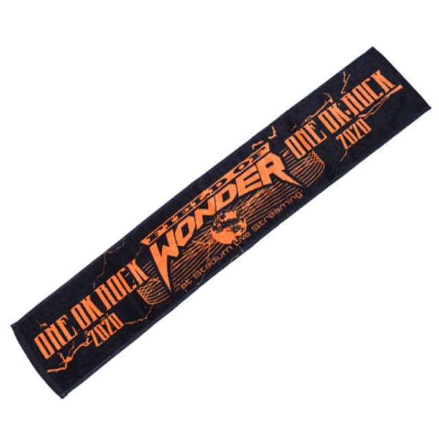 ONE OK ROCK(ワンオクロック)のone ok rock マフラータオル/ORANGE 2020 エンタメ/ホビーのタレントグッズ(ミュージシャン)の商品写真