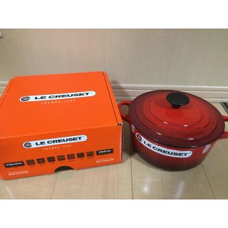 ルクルーゼ(LE CREUSET)のルクルーゼ 18cm 両手鍋(鍋/フライパン)