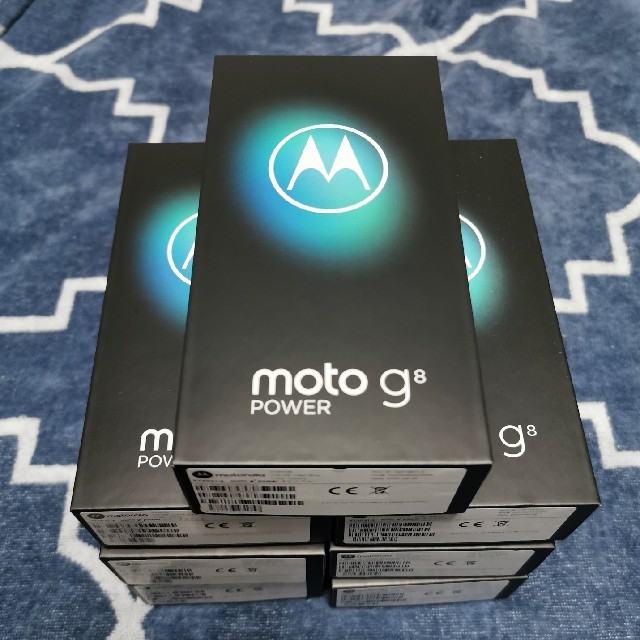 ANDROID(アンドロイド)のmoto g8 POWER 新品7台セット★モトローラmotorola スマホ/家電/カメラのスマートフォン/携帯電話(スマートフォン本体)の商品写真