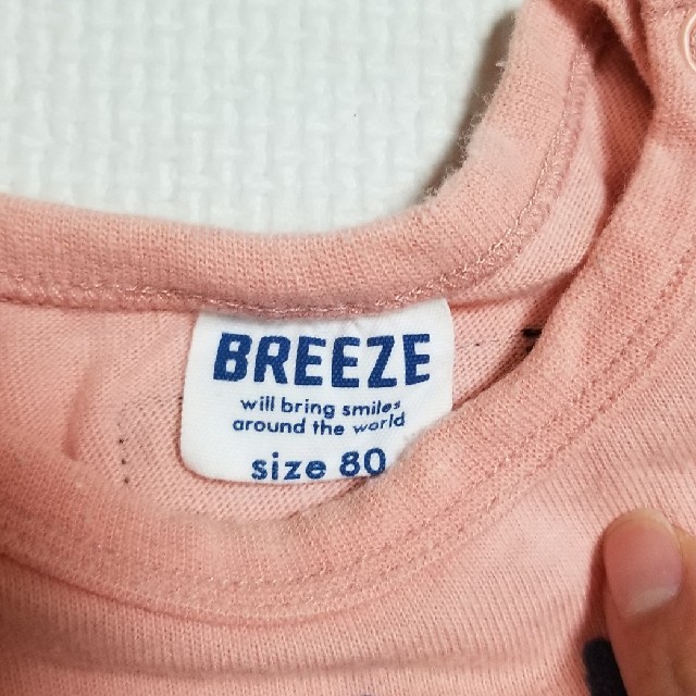 BREEZE(ブリーズ)のBREEZE ワンピース ベビー80 キッズ/ベビー/マタニティのベビー服(~85cm)(ワンピース)の商品写真