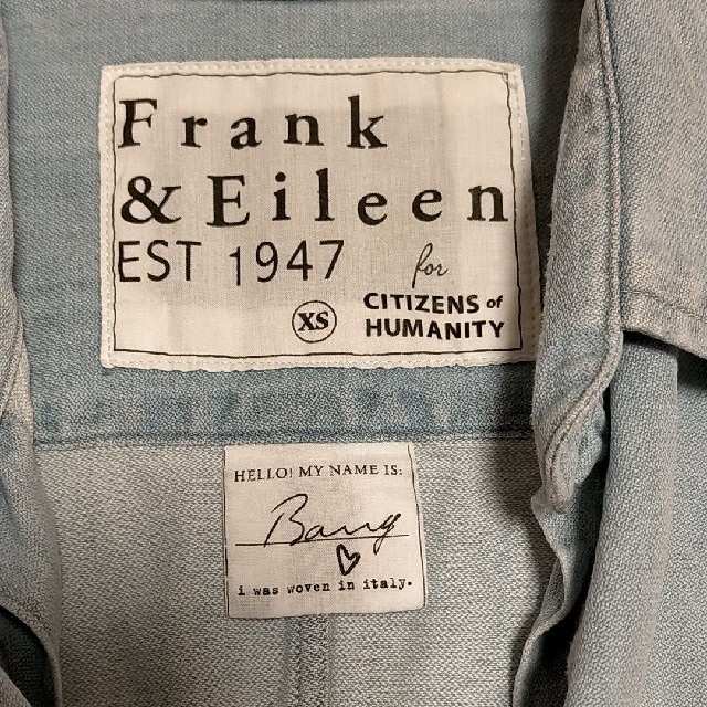 Frank&Eileen(フランクアンドアイリーン)のFrank&Eileen CITIZENS of HUMANITY デニムシャツ レディースのトップス(シャツ/ブラウス(長袖/七分))の商品写真