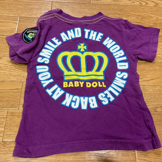 BABYDOLL(ベビードール)のBABYDOLL80㎝　Tシャツ キッズ/ベビー/マタニティのベビー服(~85cm)(Ｔシャツ)の商品写真