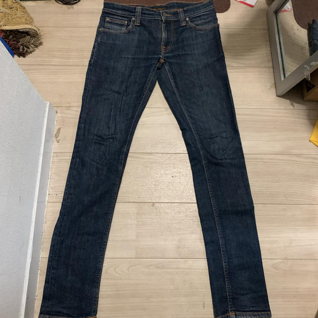 Nudie Jeans(ヌーディジーンズ)のヌーディージーンズ タイトロングジョン 29 メンズのパンツ(デニム/ジーンズ)の商品写真