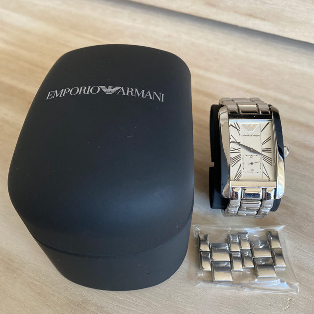 Armani(アルマーニ)のEMPORIO ARMANI  腕時計 電池交換済み メンズの時計(腕時計(アナログ))の商品写真