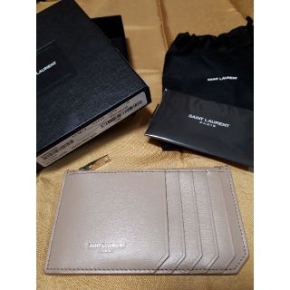 サンローラン(Saint Laurent)のSAINT LAURENT　ミニ財布/カードケース　美品(財布)