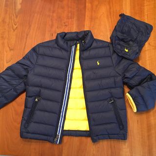 ポロラルフローレン(POLO RALPH LAUREN)の使用頻度少！ polo ダウン サイズ7 ポロラルフローレン 収納袋つき(ジャケット/上着)