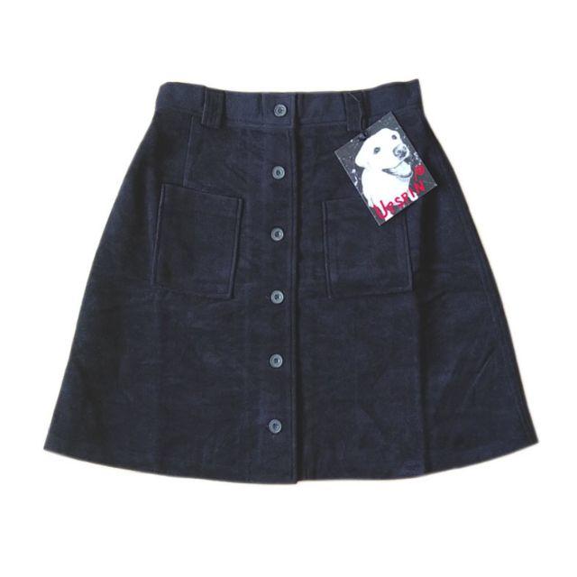 【新品】UPSPIN　フロントボタンミニスカート　日本製 レディースのスカート(ミニスカート)の商品写真