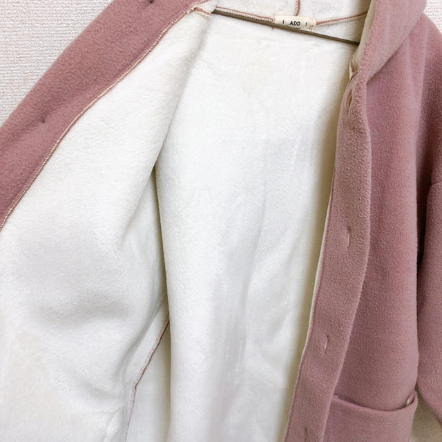dholic(ディーホリック)のDHOLIC ロングコート　ピンク レディースのジャケット/アウター(ロングコート)の商品写真