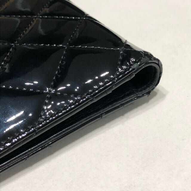 CHANEL(シャネル)のCHANEL 長財布　エナメル　ブラック メンズのファッション小物(長財布)の商品写真
