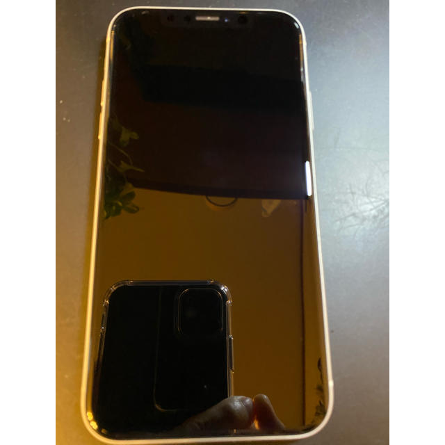 【美品】au apple iPhone XR 64GB  ホワイト　SIMフリー