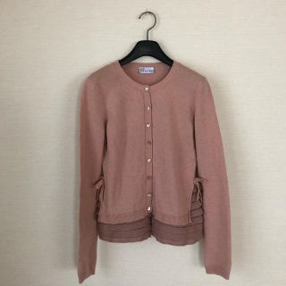 レッドヴァレンティノ(RED VALENTINO)のレッドヴァレンティノ    RE VALENTINO リボンカーディガン(カーディガン)